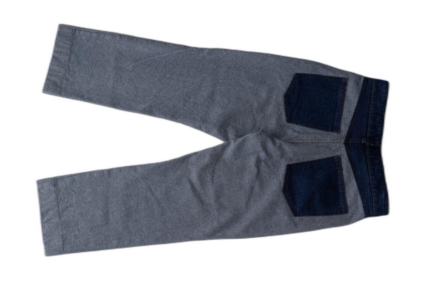 Pantalón tejano — algodón